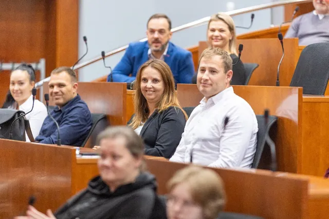 Slavnostní předávání Zlatého kříže ČČK 2. třídy pro bezpříspěvkové dárce za 120 odběrů krve, které proběhlo dne 13.10.2026